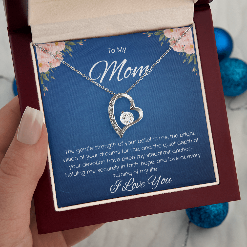 To My Mom -Forever Love Necklace ShineOn Fulfillment