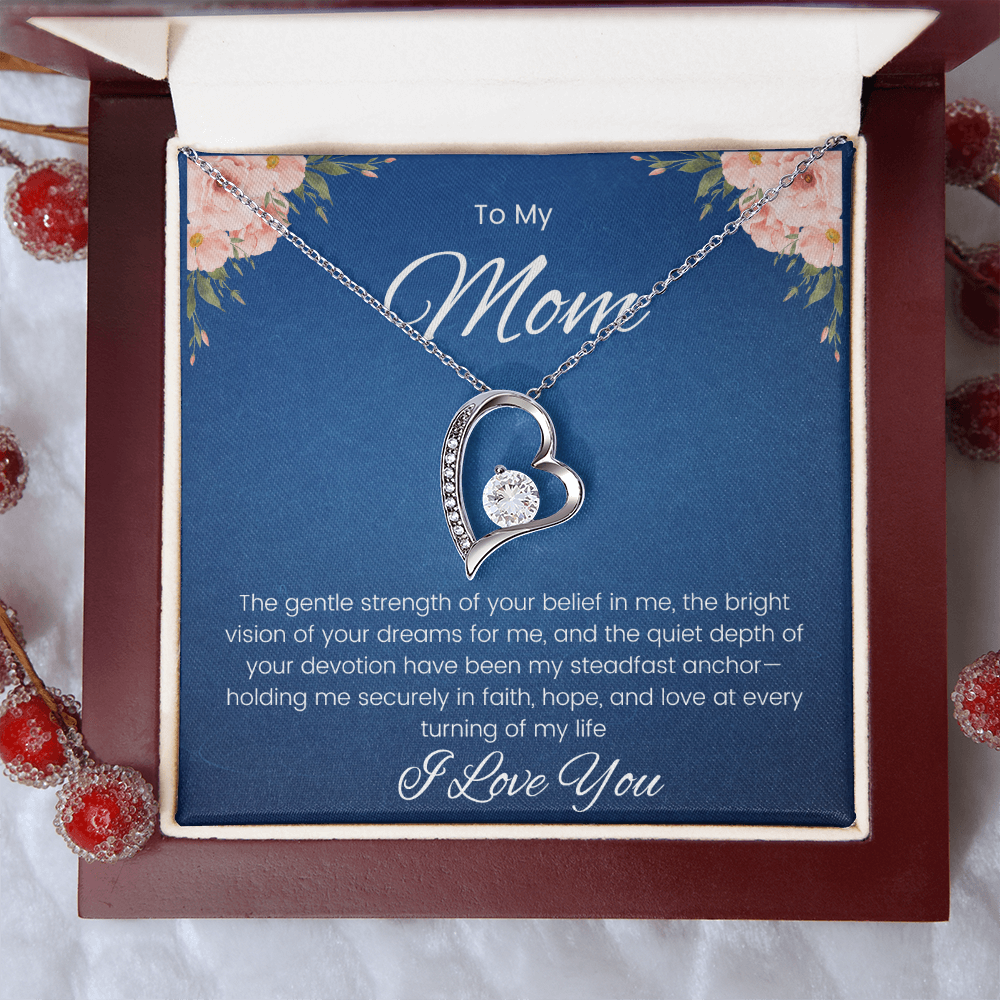 To My Mom -Forever Love Necklace ShineOn Fulfillment