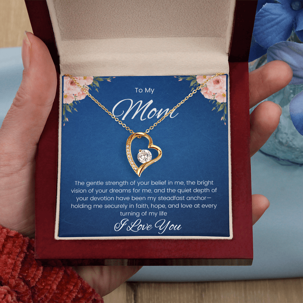 To My Mom -Forever Love Necklace ShineOn Fulfillment