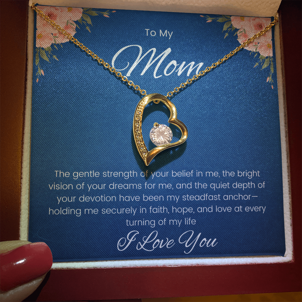 To My Mom -Forever Love Necklace ShineOn Fulfillment