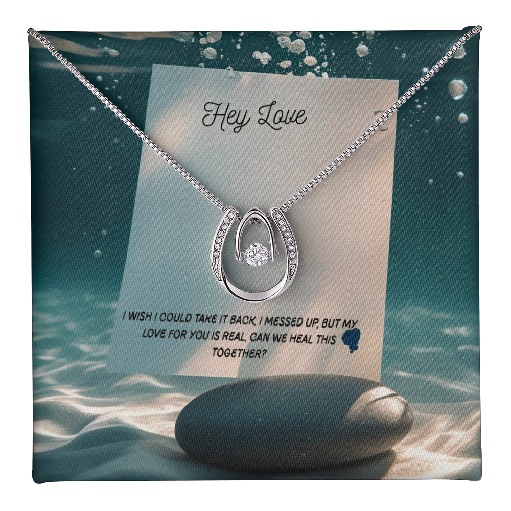 Hey love(Apology) - Lucky In Love Necklace ShineOn Fulfillment