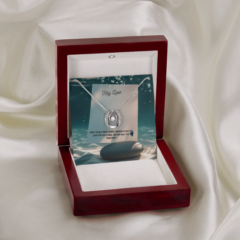 Hey love(Apology) - Lucky In Love Necklace ShineOn Fulfillment