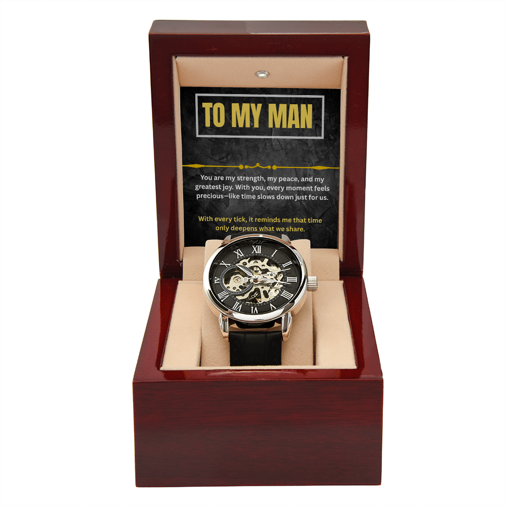 To My man - Openwork Watch ShineOn Fulfillment