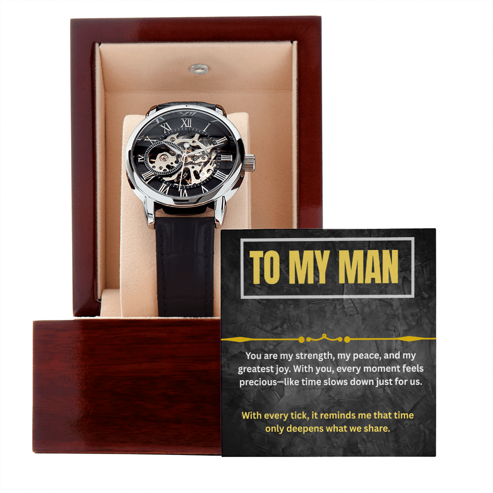 To My man - Openwork Watch ShineOn Fulfillment