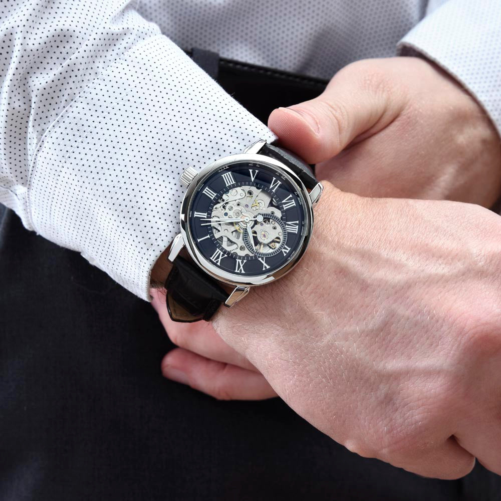 To My man - Openwork Watch ShineOn Fulfillment