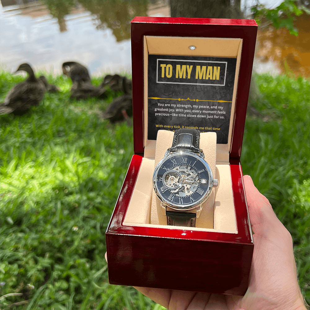 To My man - Openwork Watch ShineOn Fulfillment