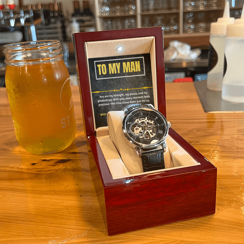 To My man - Openwork Watch ShineOn Fulfillment