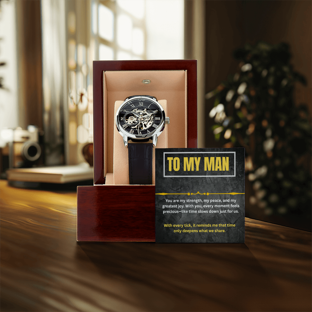 To My man - Openwork Watch ShineOn Fulfillment
