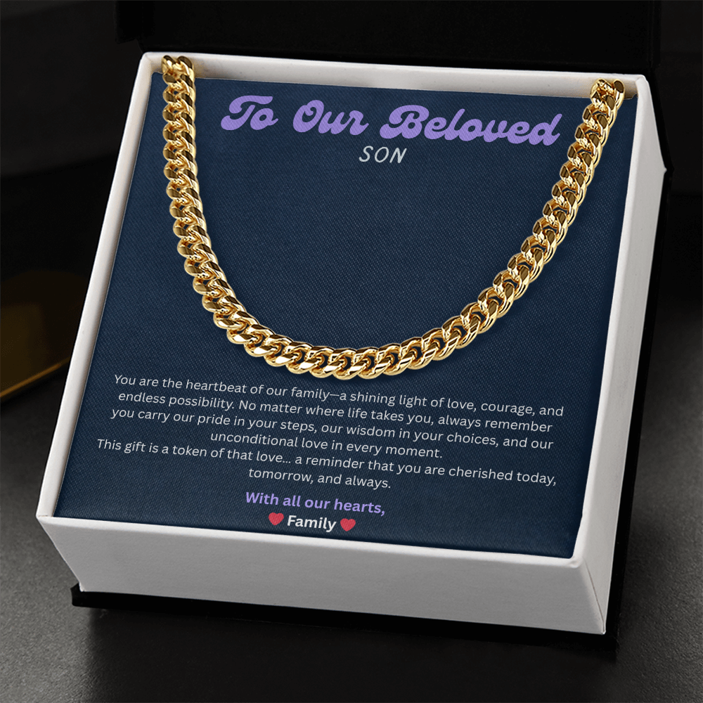Son -Cuban Link Chain by Family ShineOn Fulfillment