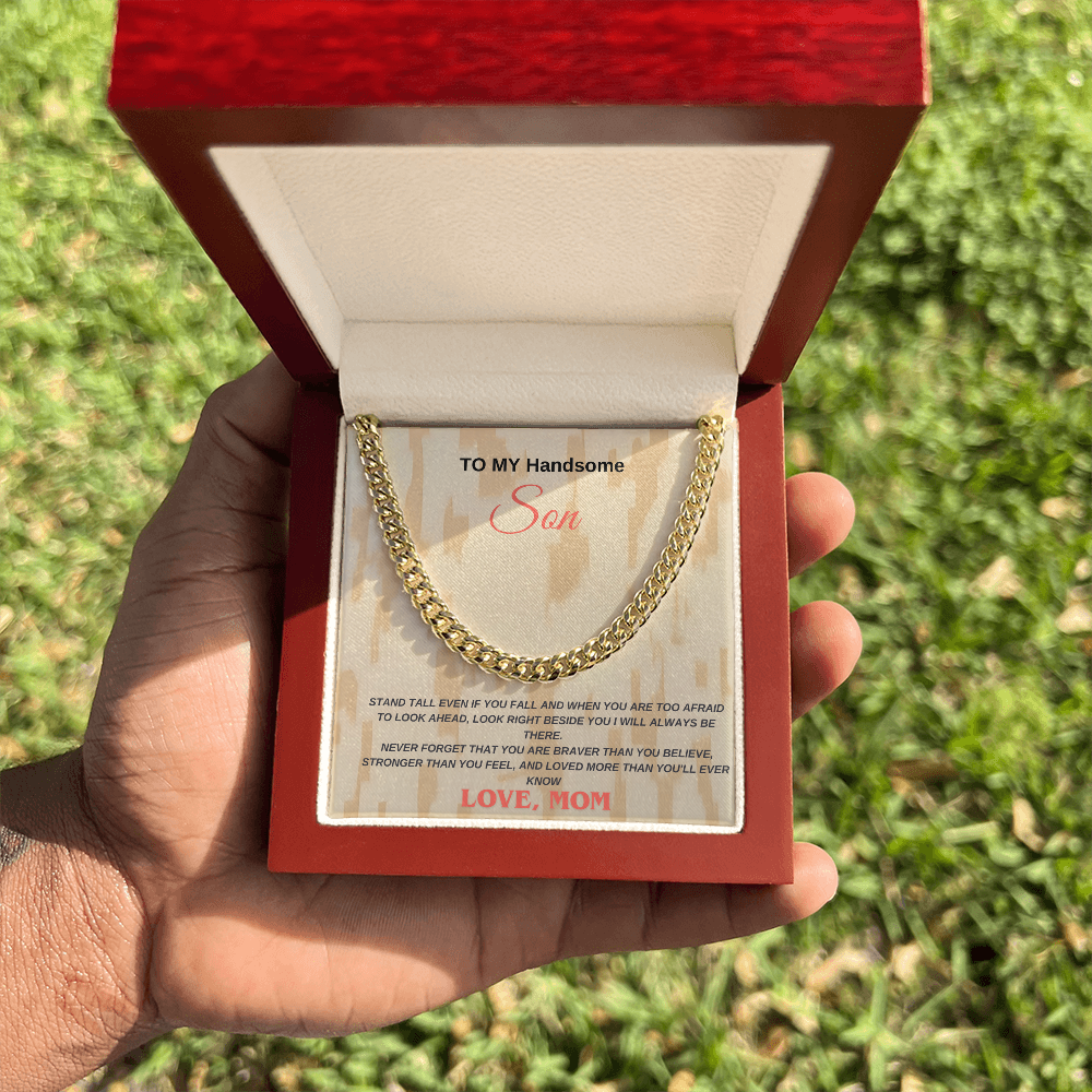 Son - Cuban Link Chain by Mom ShineOn Fulfillment