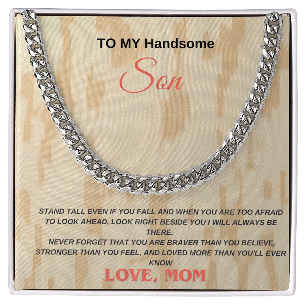 Son - Cuban Link Chain by Mom ShineOn Fulfillment