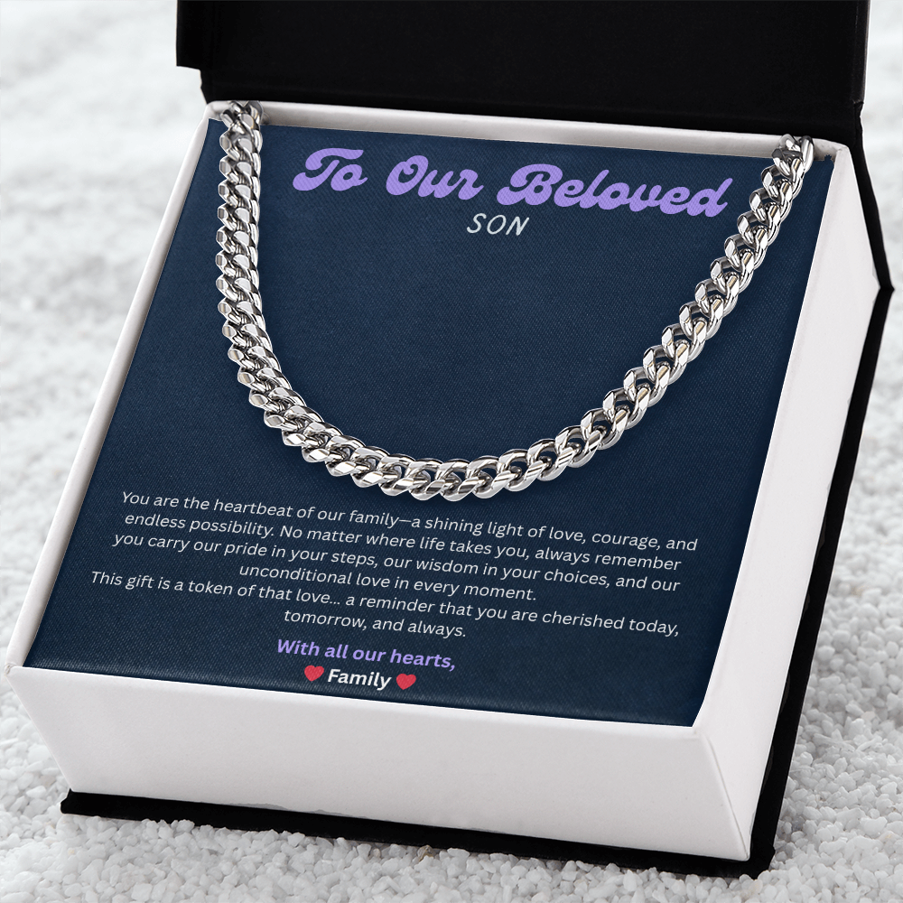 Son -Cuban Link Chain by Family ShineOn Fulfillment