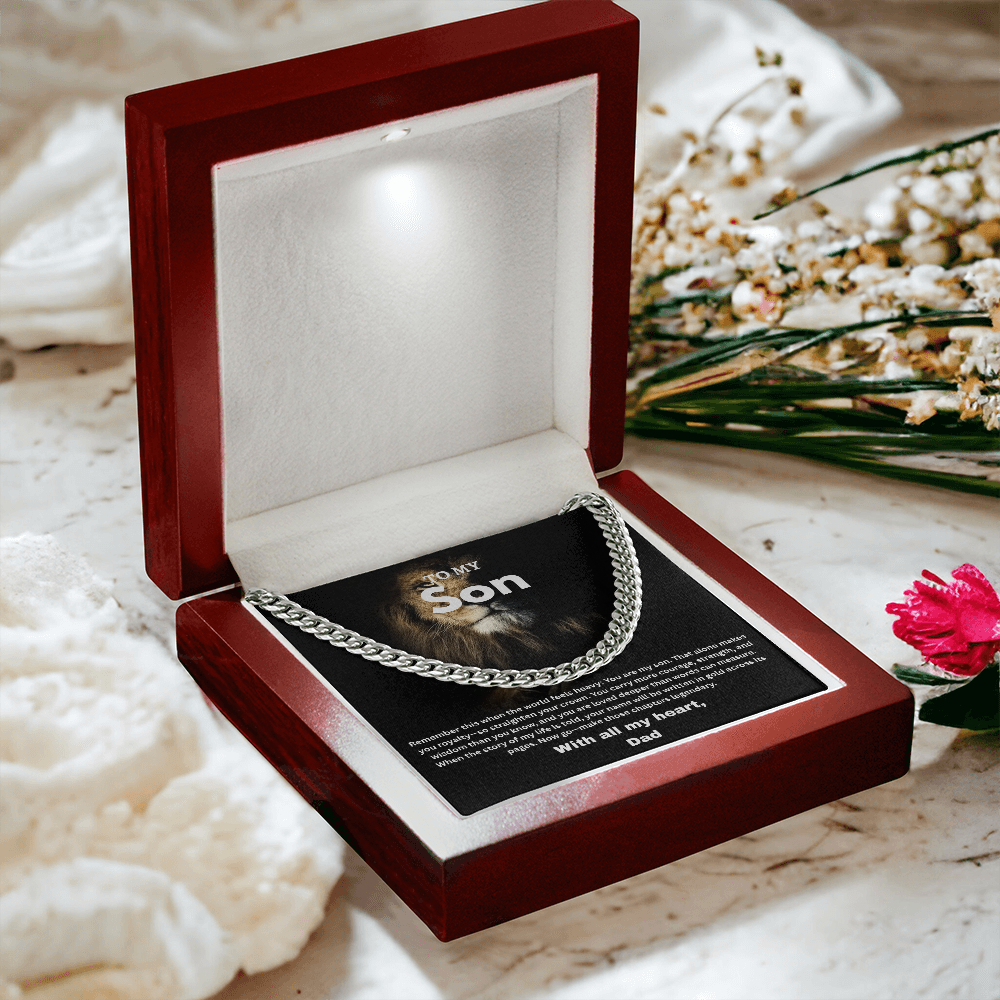 Son - Cuban Link Chain by Dad ShineOn Fulfillment