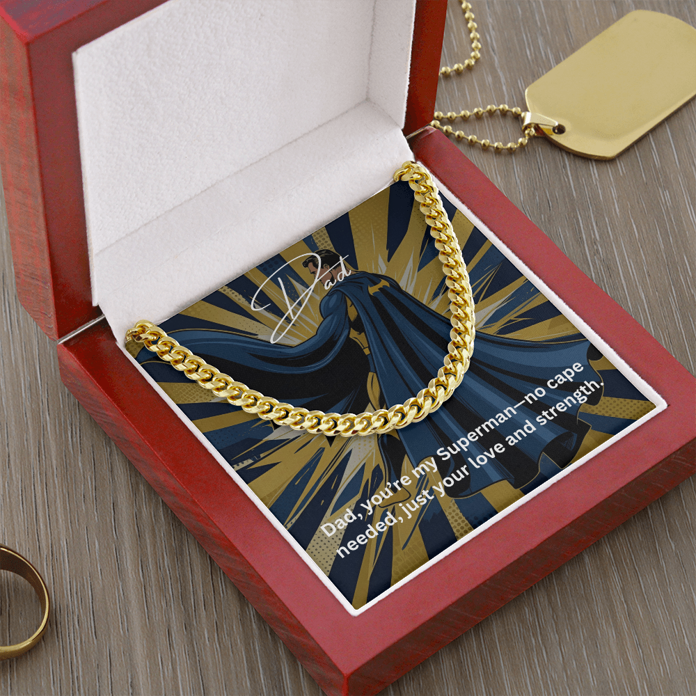 Dad - Cuban Link Chain by anyone ShineOn Fulfillment