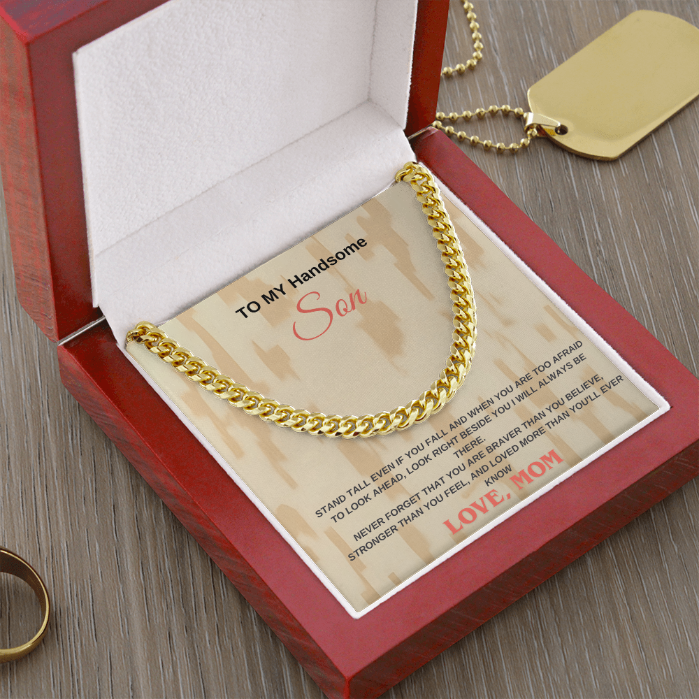 Son - Cuban Link Chain by Mom ShineOn Fulfillment