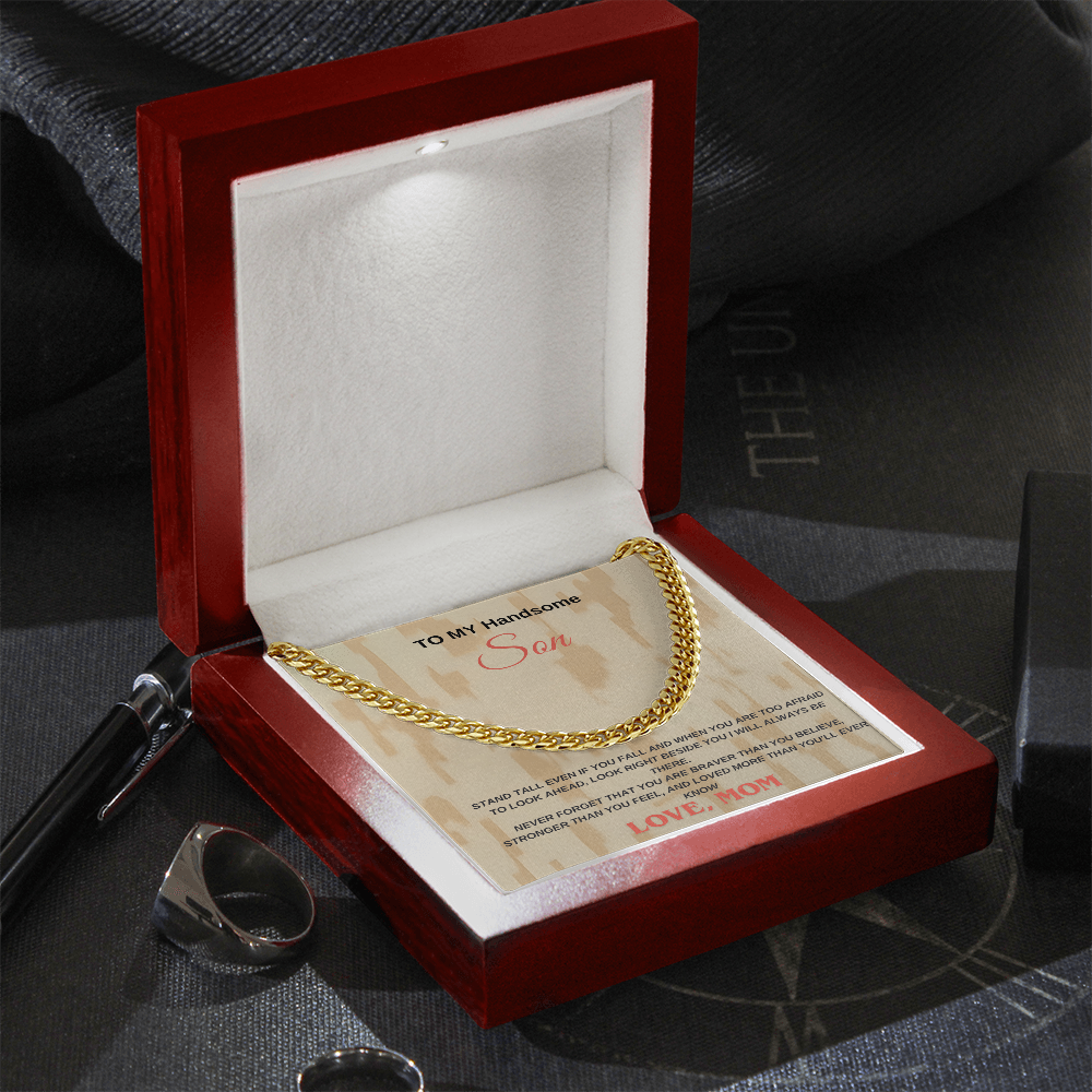 Son - Cuban Link Chain by Mom ShineOn Fulfillment