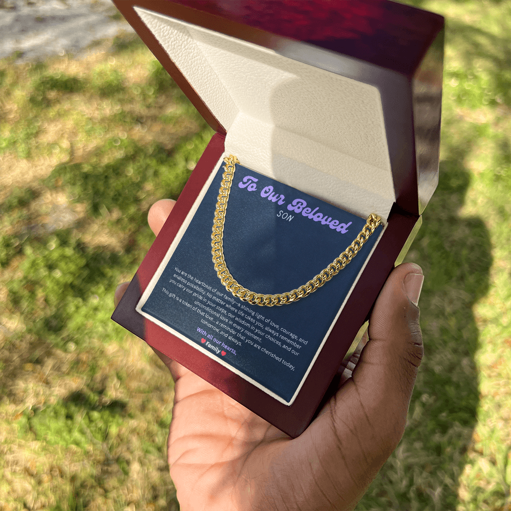 Son -Cuban Link Chain by Family ShineOn Fulfillment