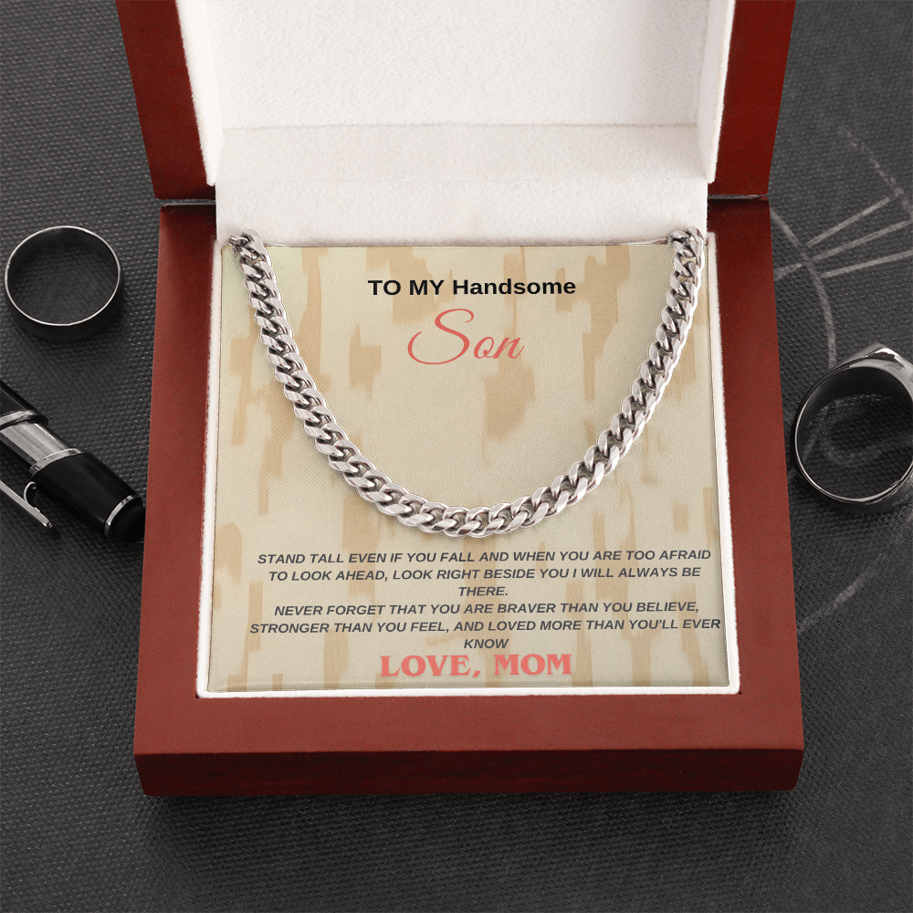 Son - Cuban Link Chain by Mom ShineOn Fulfillment