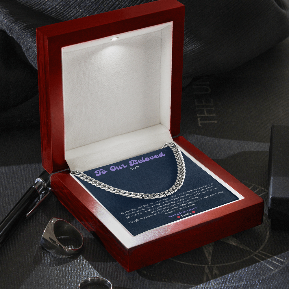 Son -Cuban Link Chain by Family ShineOn Fulfillment