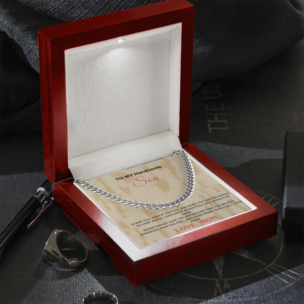 Son - Cuban Link Chain by Mom ShineOn Fulfillment