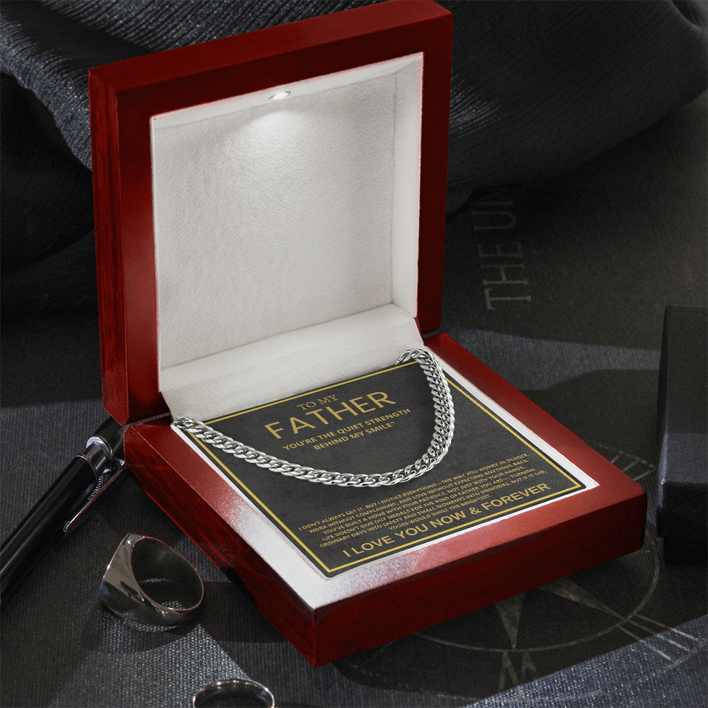 Father -Cuban Link Chain by Children ShineOn Fulfillment