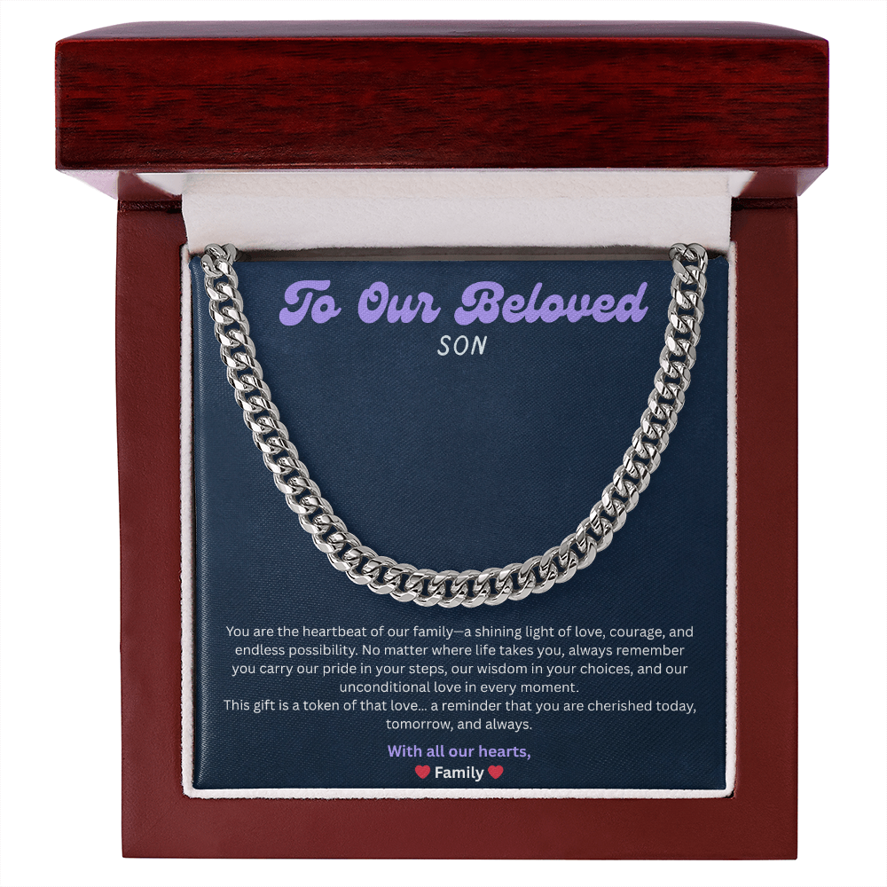 Son -Cuban Link Chain by Family ShineOn Fulfillment