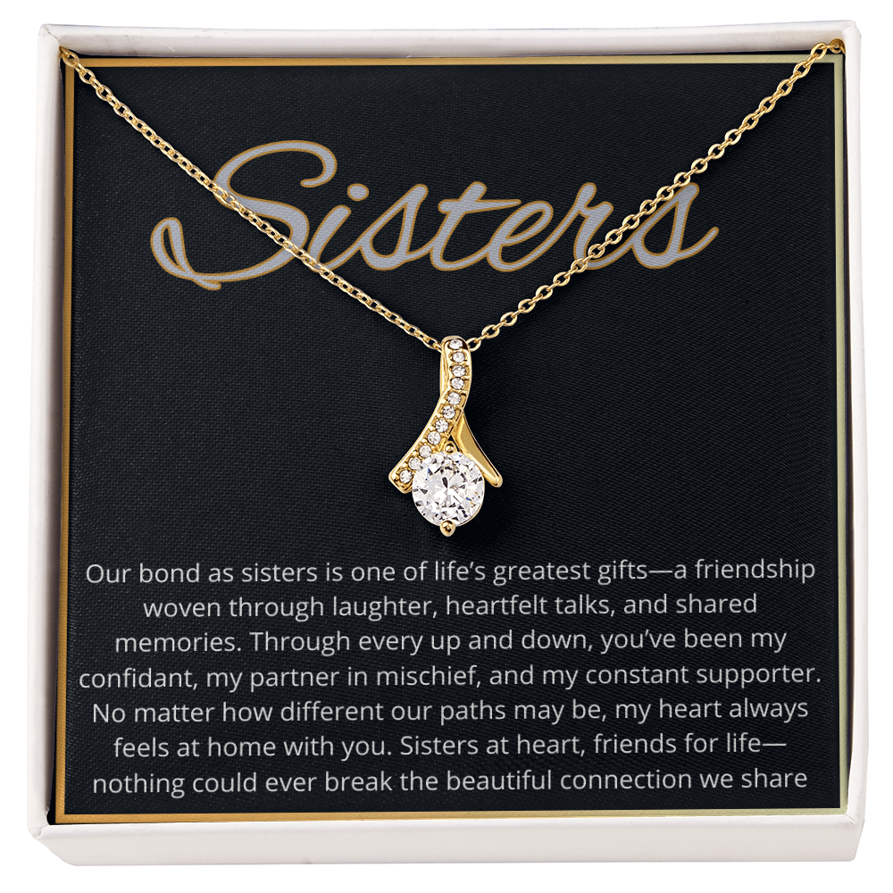 Sister by sister -Alluring Beauty Necklace ShineOn Fulfillment