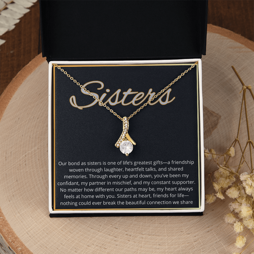Sister by sister -Alluring Beauty Necklace ShineOn Fulfillment