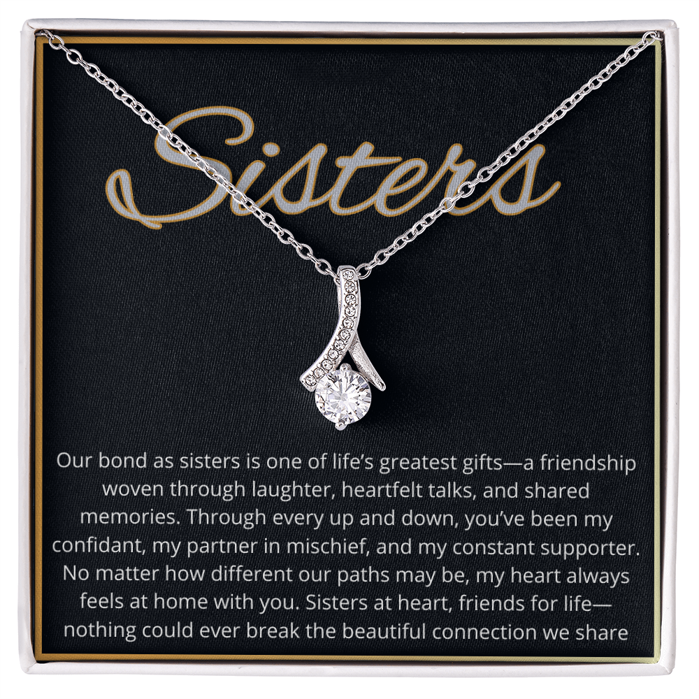 Sister by sister -Alluring Beauty Necklace ShineOn Fulfillment
