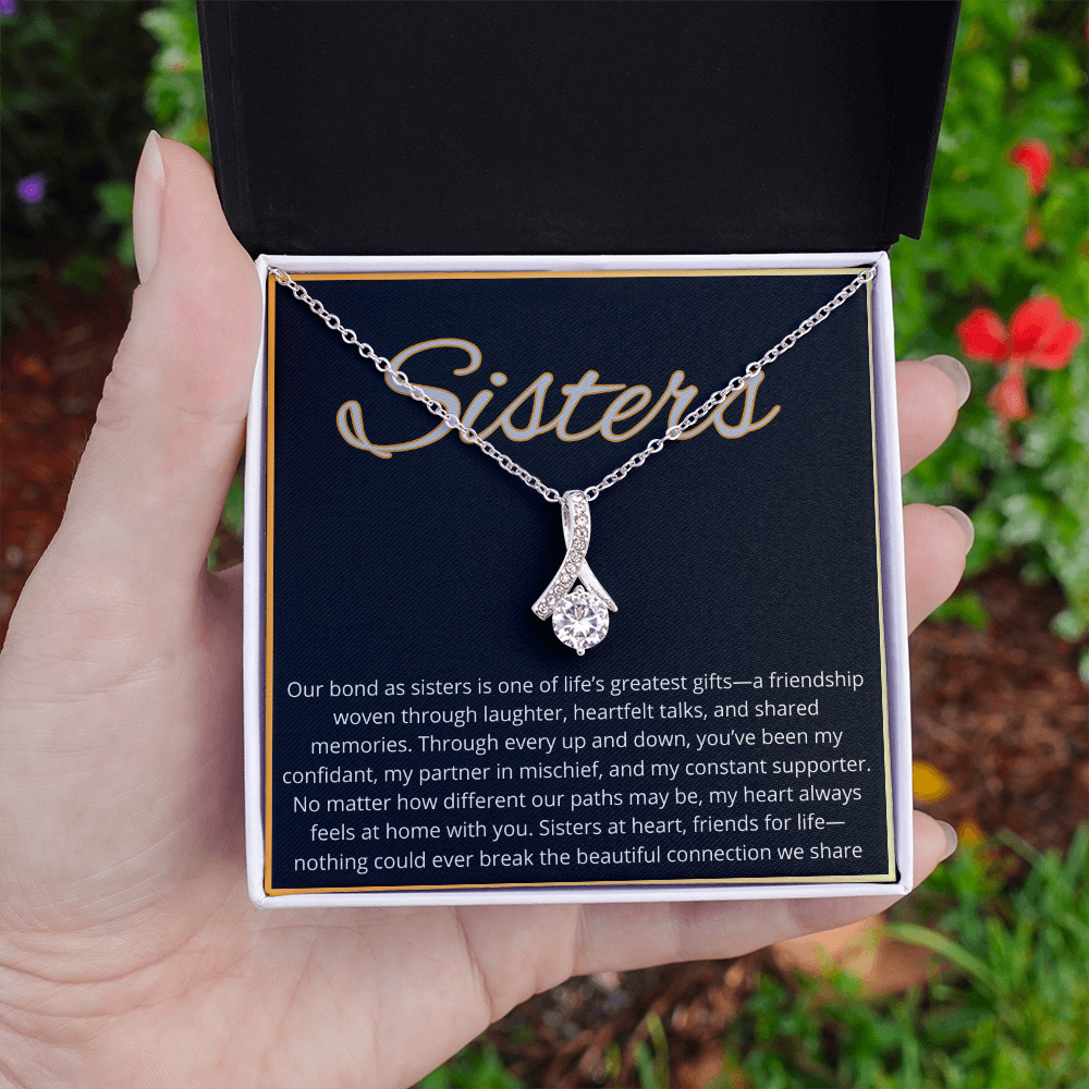 Sister by sister -Alluring Beauty Necklace ShineOn Fulfillment