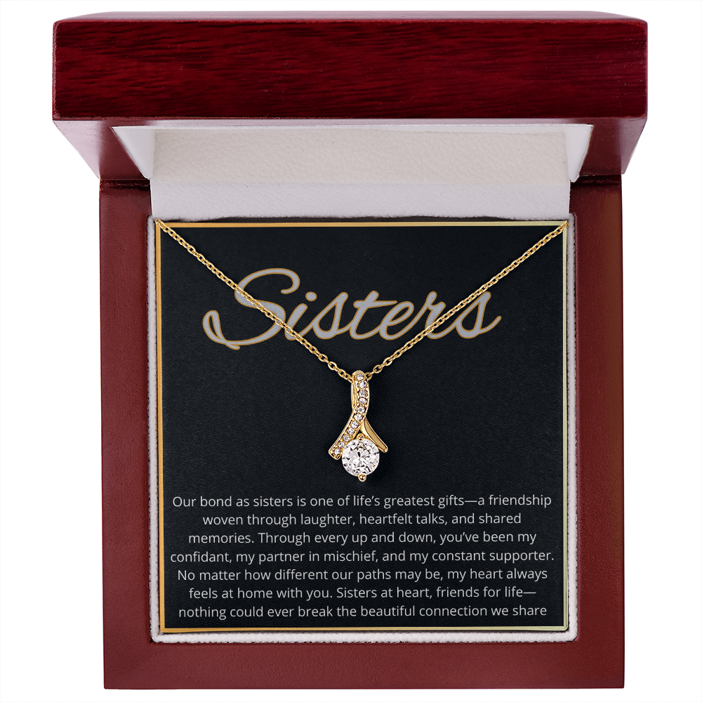 Sister by sister -Alluring Beauty Necklace ShineOn Fulfillment