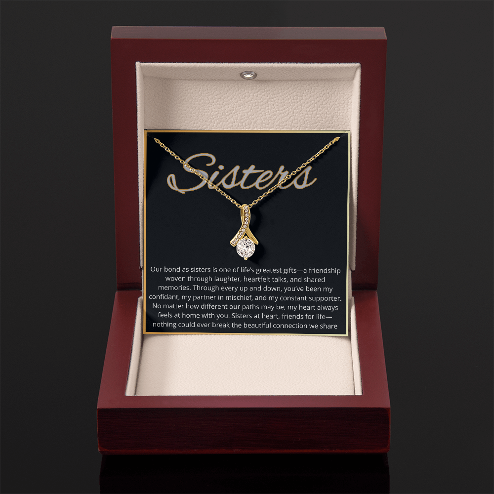 Sister by sister -Alluring Beauty Necklace ShineOn Fulfillment