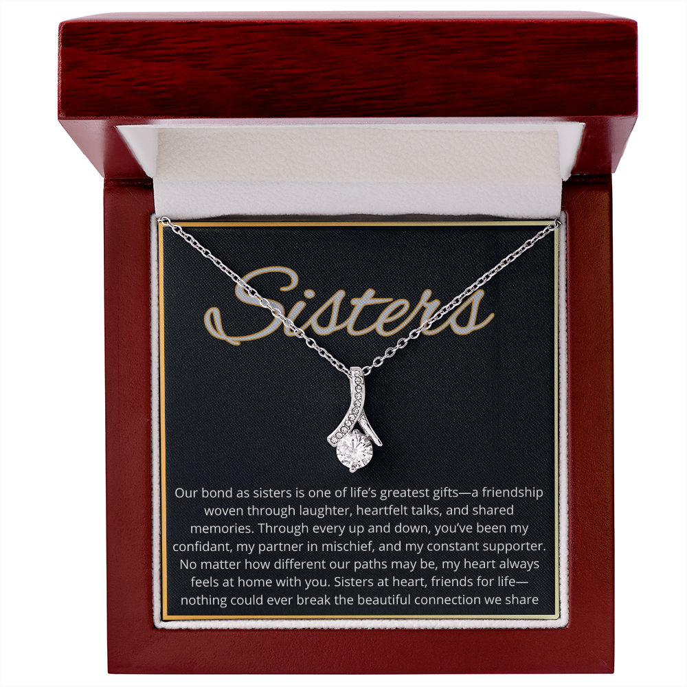 Sister by sister -Alluring Beauty Necklace ShineOn Fulfillment