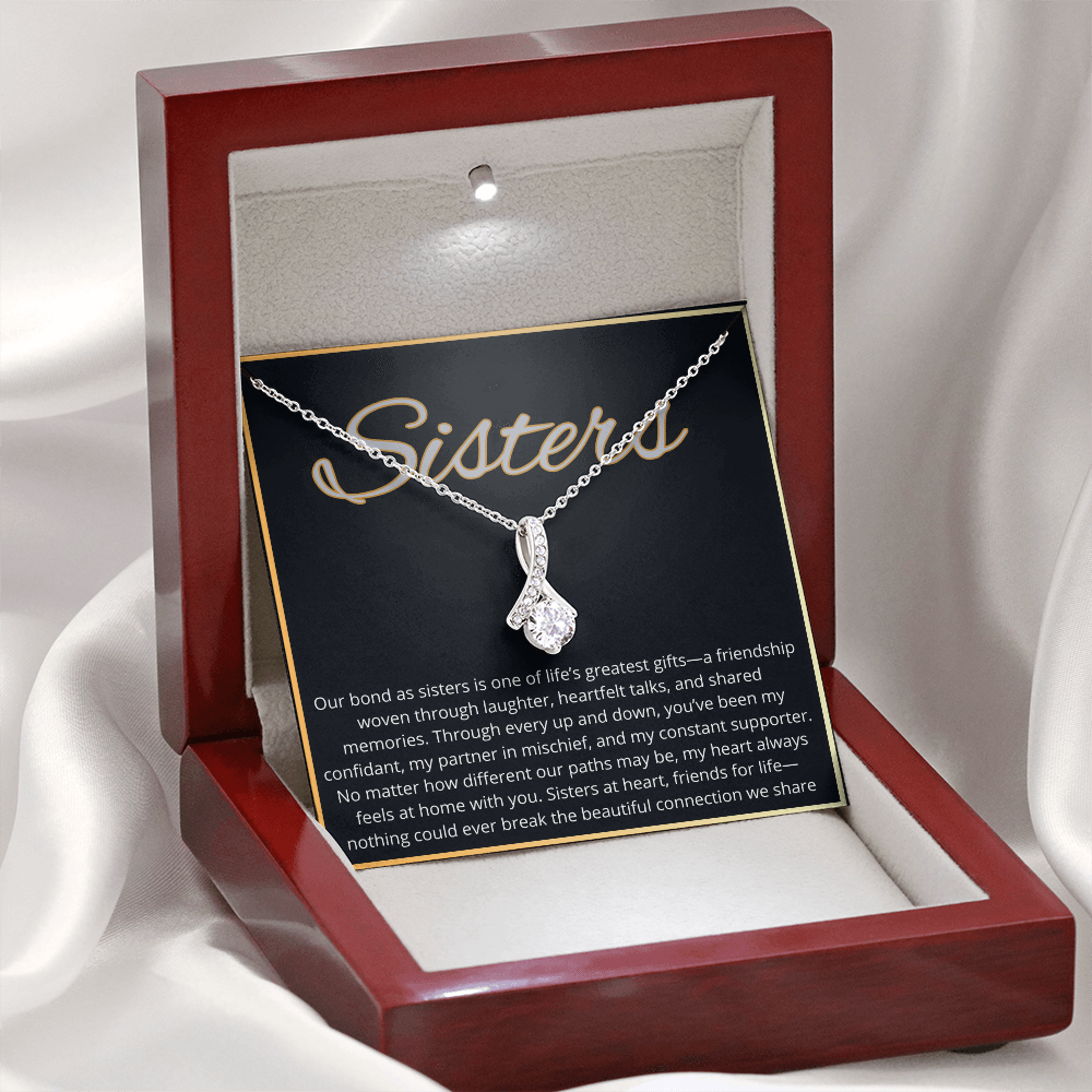 Sister by sister -Alluring Beauty Necklace ShineOn Fulfillment