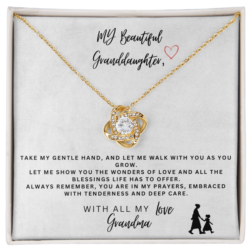Granddaughter -Cuban Link Chain by Grandma ShineOn Fulfillment