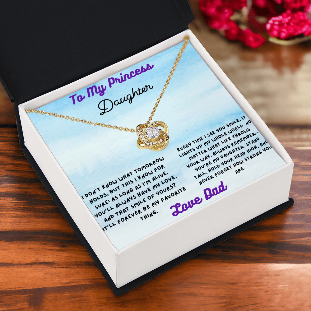 Daughter- Love Necklace by Father ShineOn Fulfillment