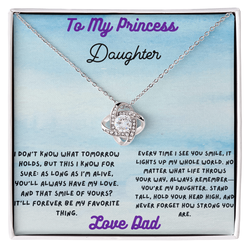 Daughter- Love Necklace by Father ShineOn Fulfillment
