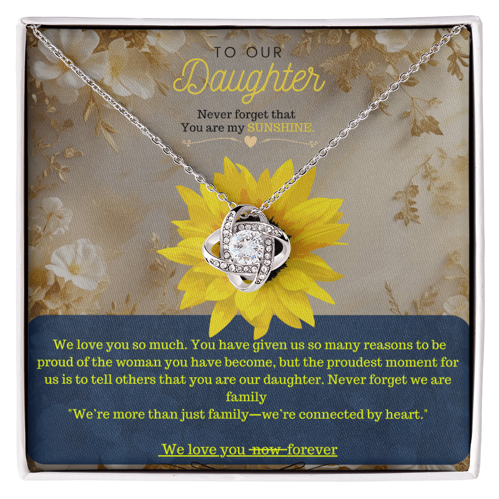 Daughter- Love Necklace by Family ShineOn Fulfillment