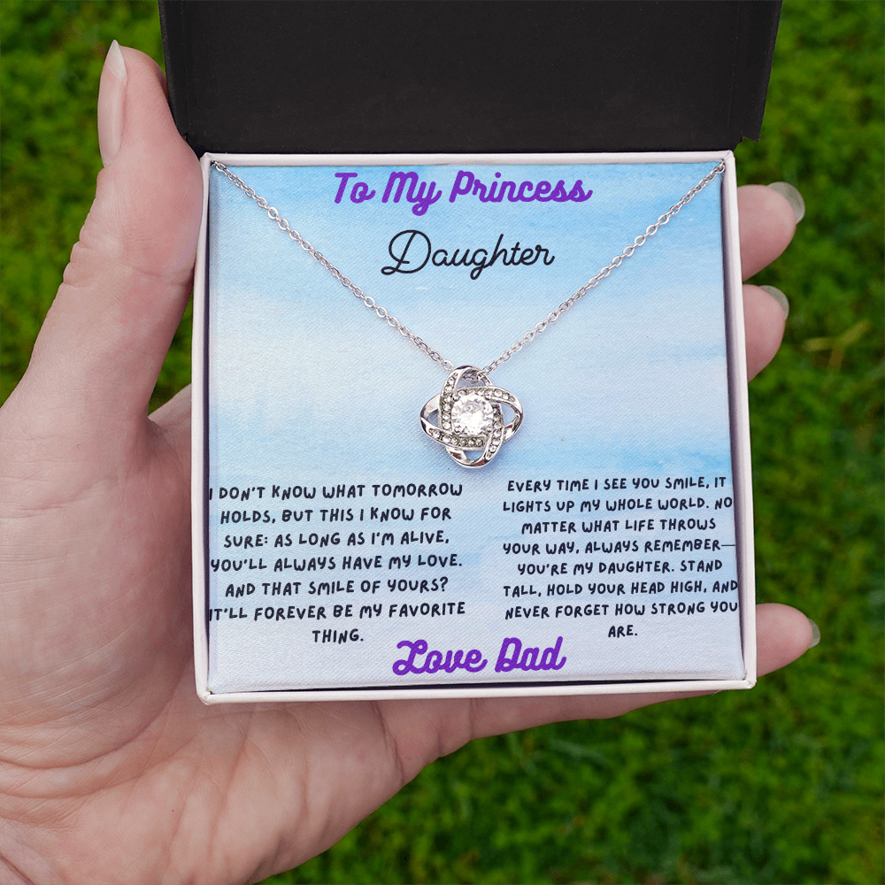Daughter- Love Necklace by Father ShineOn Fulfillment