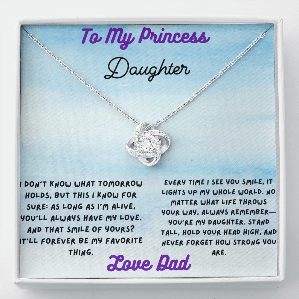 Daughter- Love Necklace by Father ShineOn Fulfillment