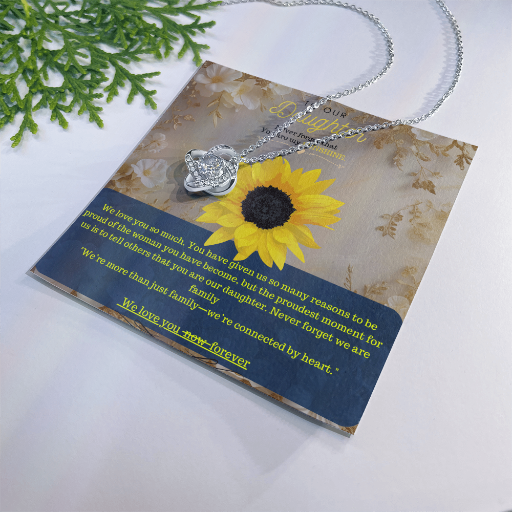 Daughter- Love Necklace by Family ShineOn Fulfillment