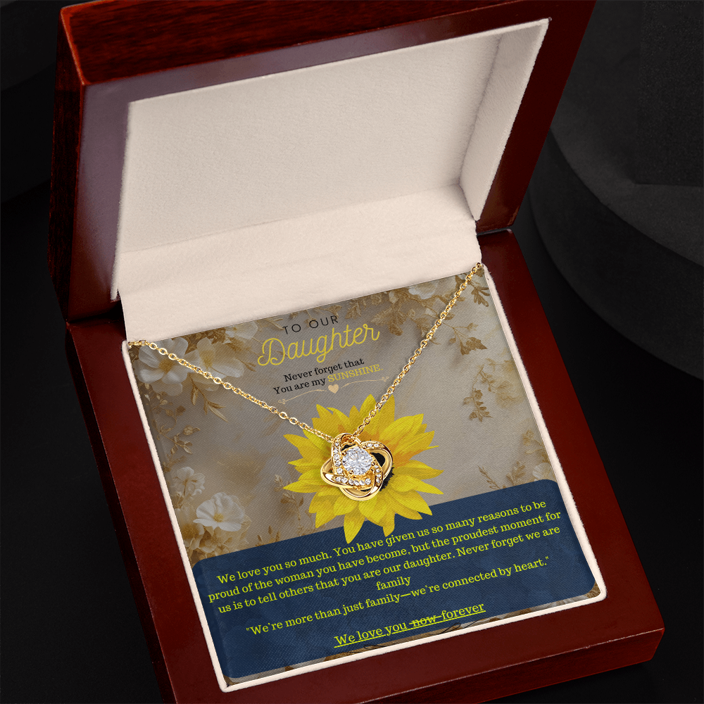 Daughter- Love Necklace by Family ShineOn Fulfillment