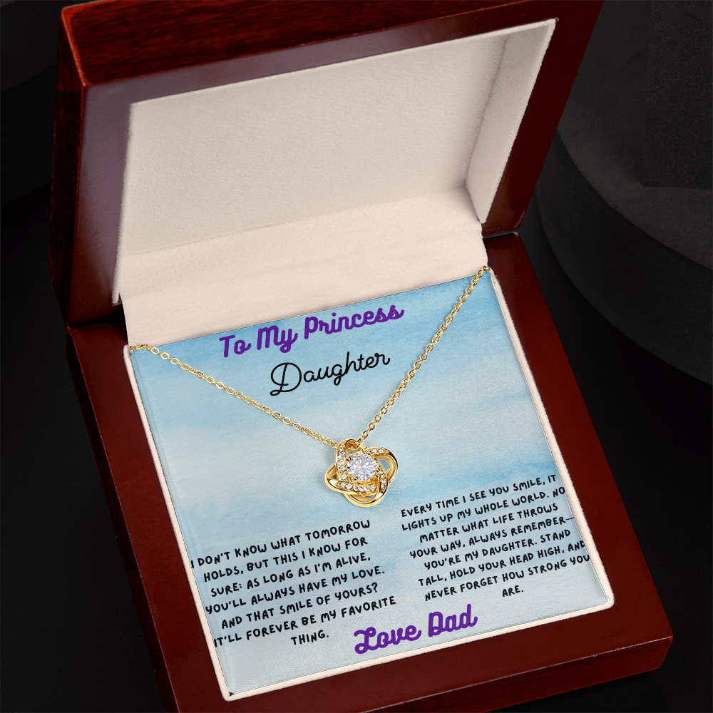 Daughter- Love Necklace by Father ShineOn Fulfillment