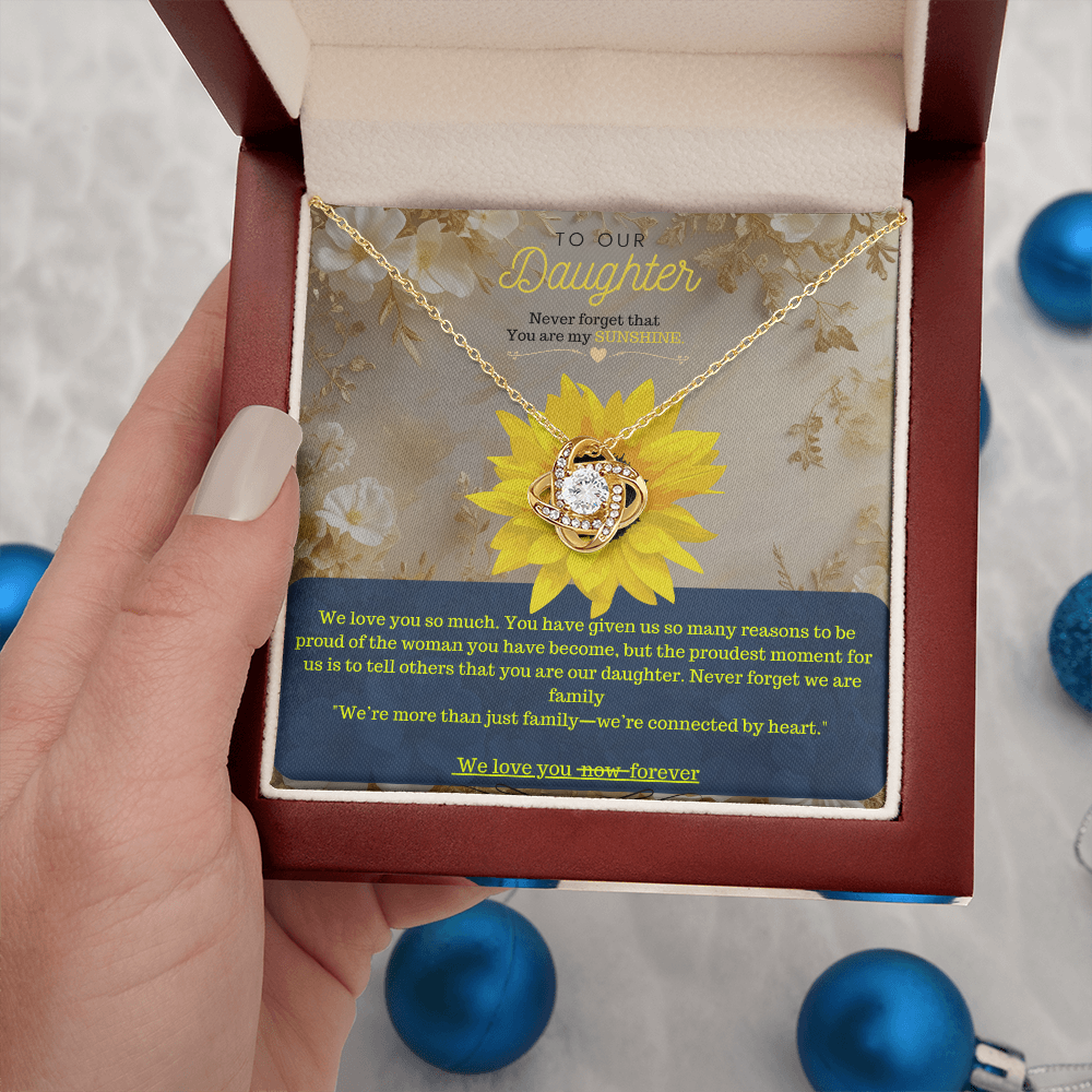 Daughter- Love Necklace by Family ShineOn Fulfillment