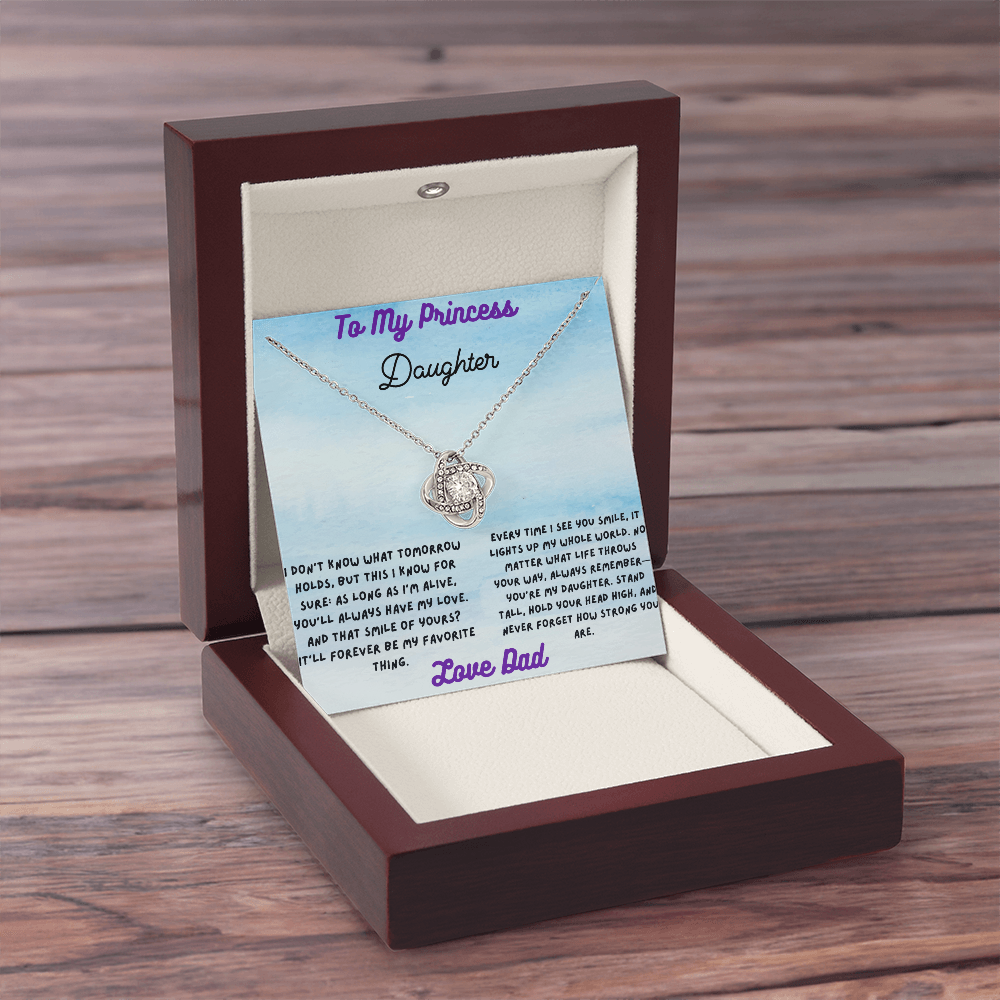Daughter- Love Necklace by Father ShineOn Fulfillment