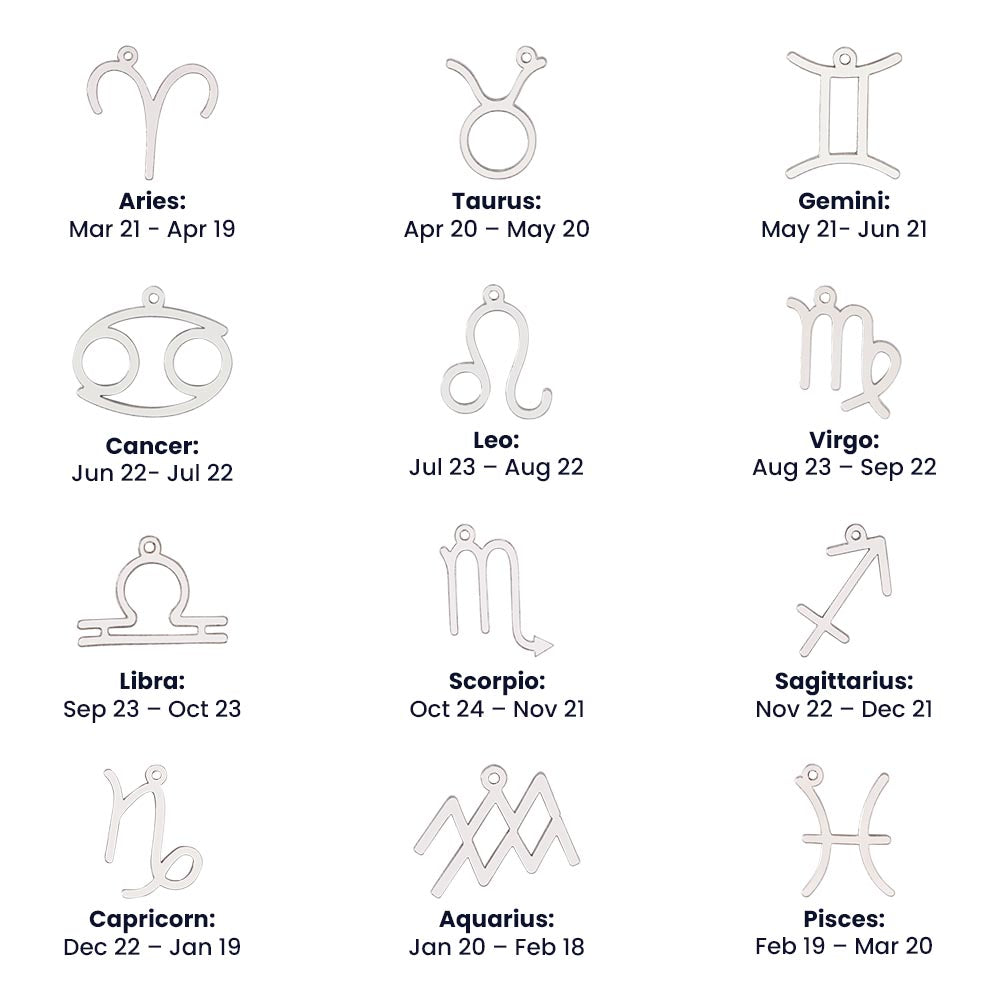 Motivation(Mountain) -Zodiac Symbol Necklace ShineOn Fulfillment
