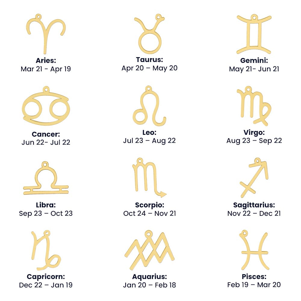 Motivation(Mountain) -Zodiac Symbol Necklace ShineOn Fulfillment
