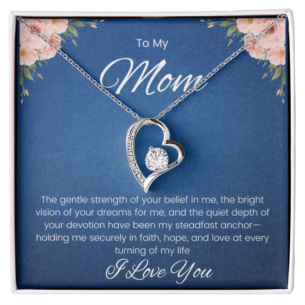 To My Mom -Forever Love Necklace ShineOn Fulfillment