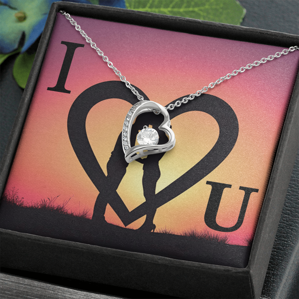 I love you(Sunset) - Forever Love Necklace ShineOn Fulfillment