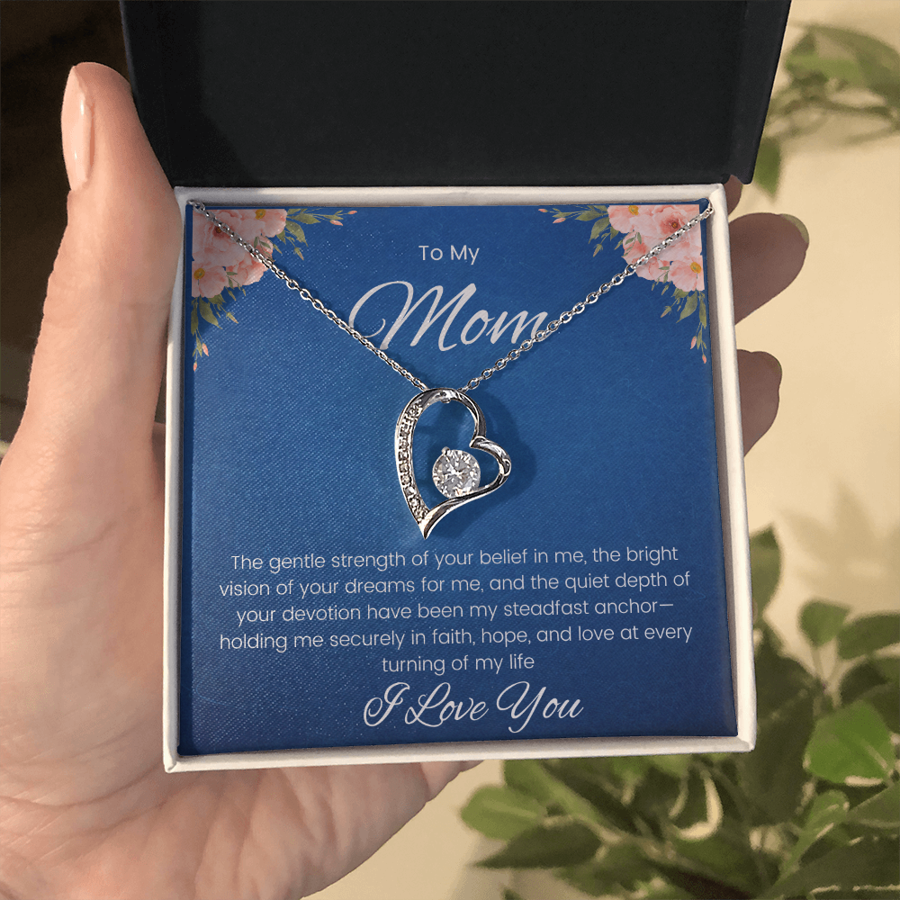 To My Mom -Forever Love Necklace ShineOn Fulfillment